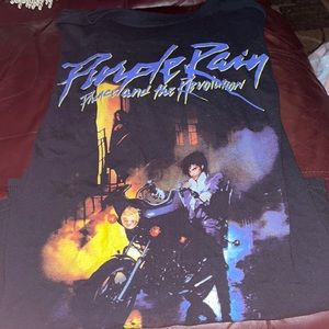 This is a purple rain shirt.
